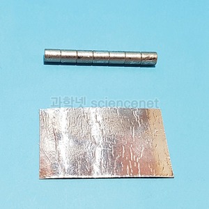 알루미늄 감싼 둥근자석기둥(네오디움)